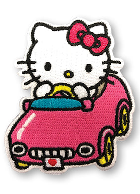 HELLO KITTY - HELLO KITTY IN THE CAR PATCH