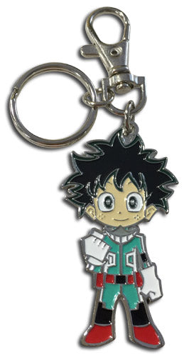 MY HERO ACADEMIA - SD DEKU ENAMEL METAL KEYCHAIN 2.25