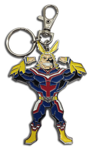 MY HERO ACADEMIA - SD ALLMIGHT ENAMEL METAL KEYCHAIN