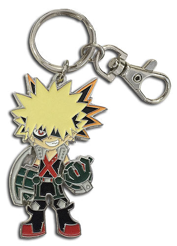 MY HERO ACADEMIA - SD BAKUGO ENAMEL METAL KEYCHAIN