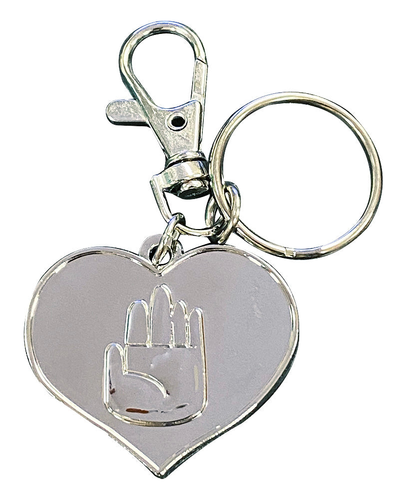 JoJo's Bizarre Adventure - HANDS IN HEART ICON KEYCHAIN