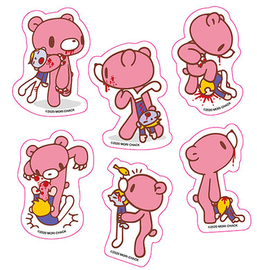 GLOOMY BEAR - GLOOMY BEAR&PITY DIE CUT STICKER SET