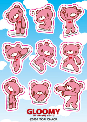 GLOOMY BEAR - GLOOMY BEAR STICKER SET